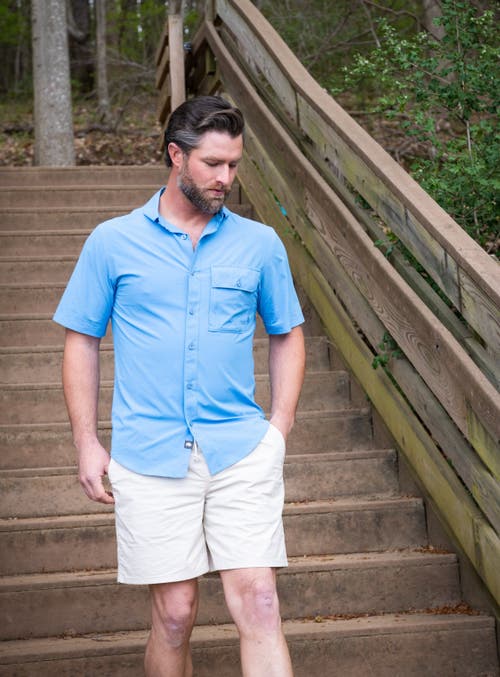 Mountain Khakis Stretch Poplin Deck Short In Red