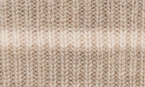 Rag & Bone Blake Stripe Layered Gloves In Brown