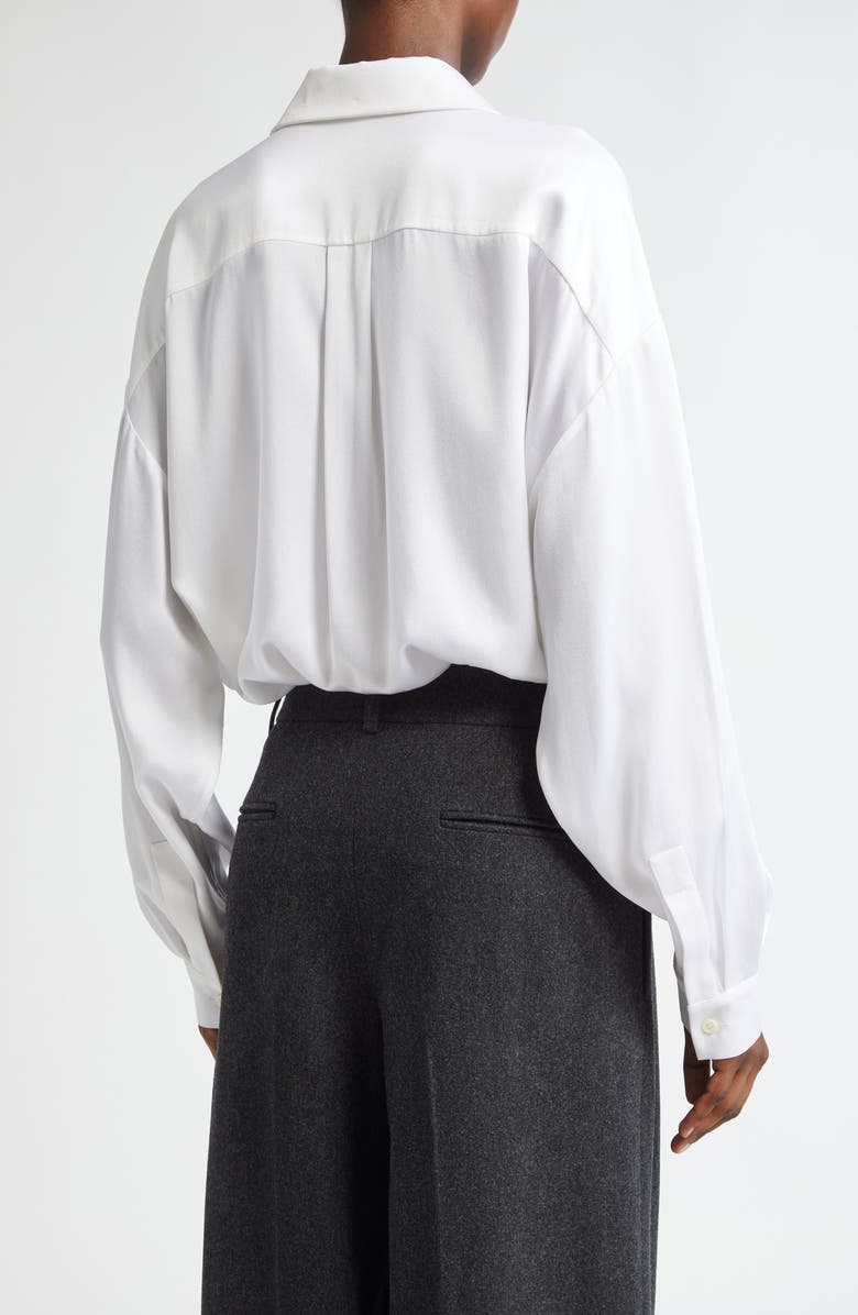 Michael Kors Collection Oversize Button-Up Shirt, Alternate, color, 