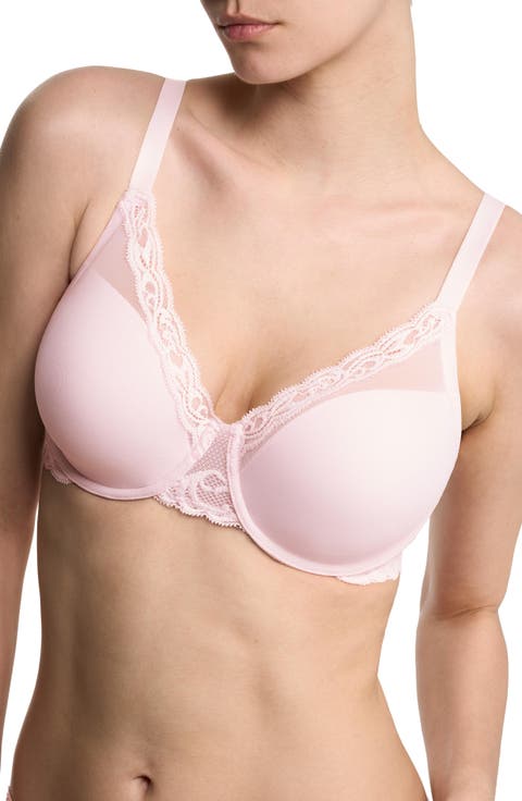 Feathers Full Figure Plunge T-Shirt Bra