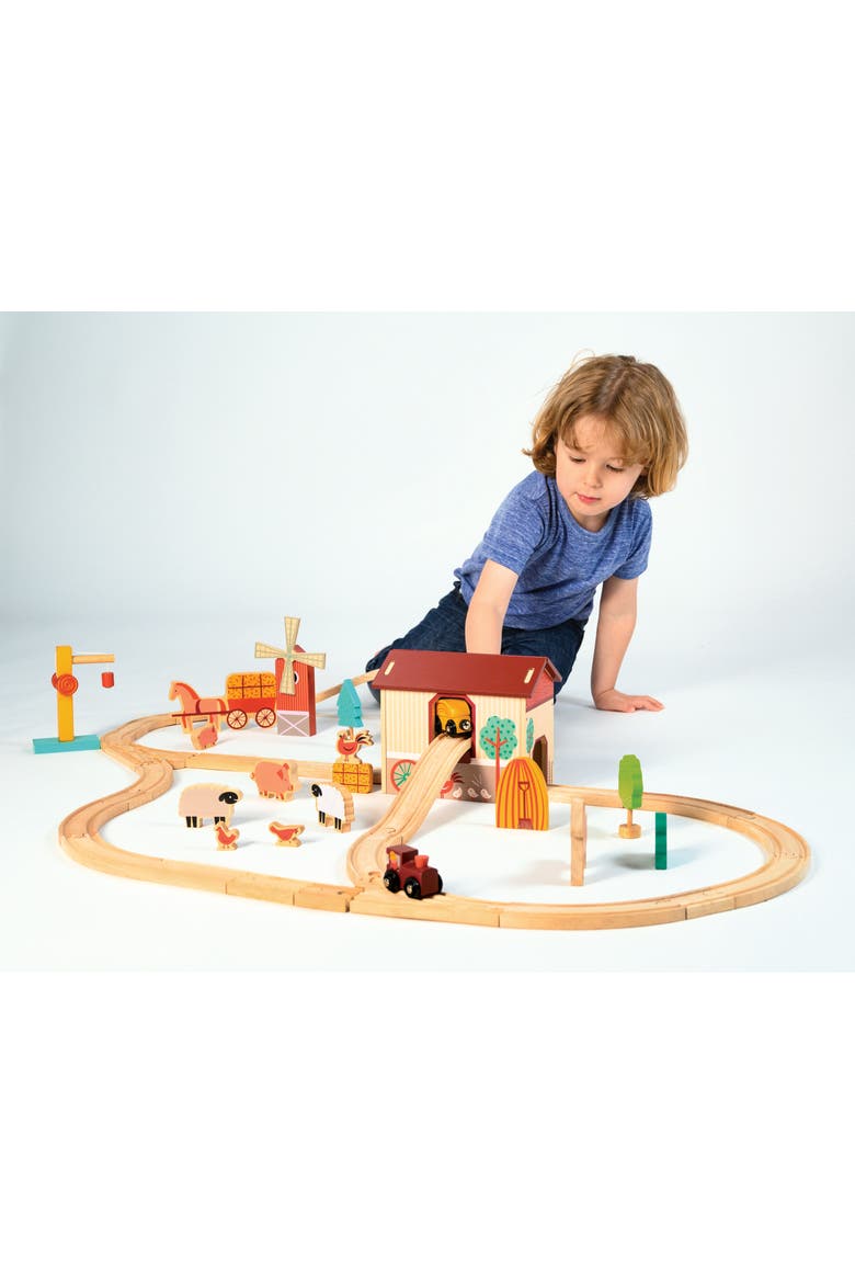 Farmyard Train Set, Alternate, color, Multi-color