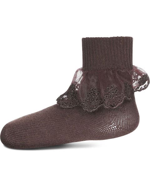 Classic Lace Ruffle Anklet Socks (Toddler, Little Kid & Big Kid)