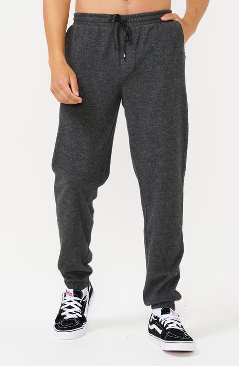 Grid Tie Waist Sweatpants