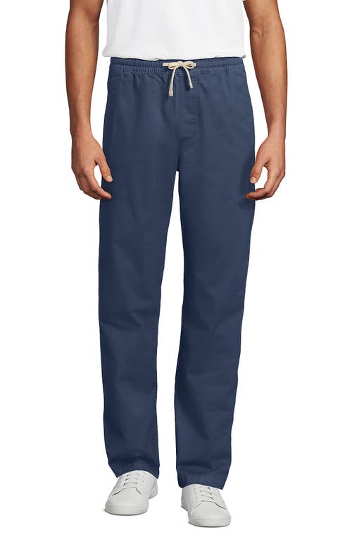 Lands' End Knockabout Relaxed Deck Pants In Blue