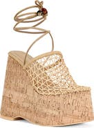 AZALEA WANG Venne Platform Wedge Sandal