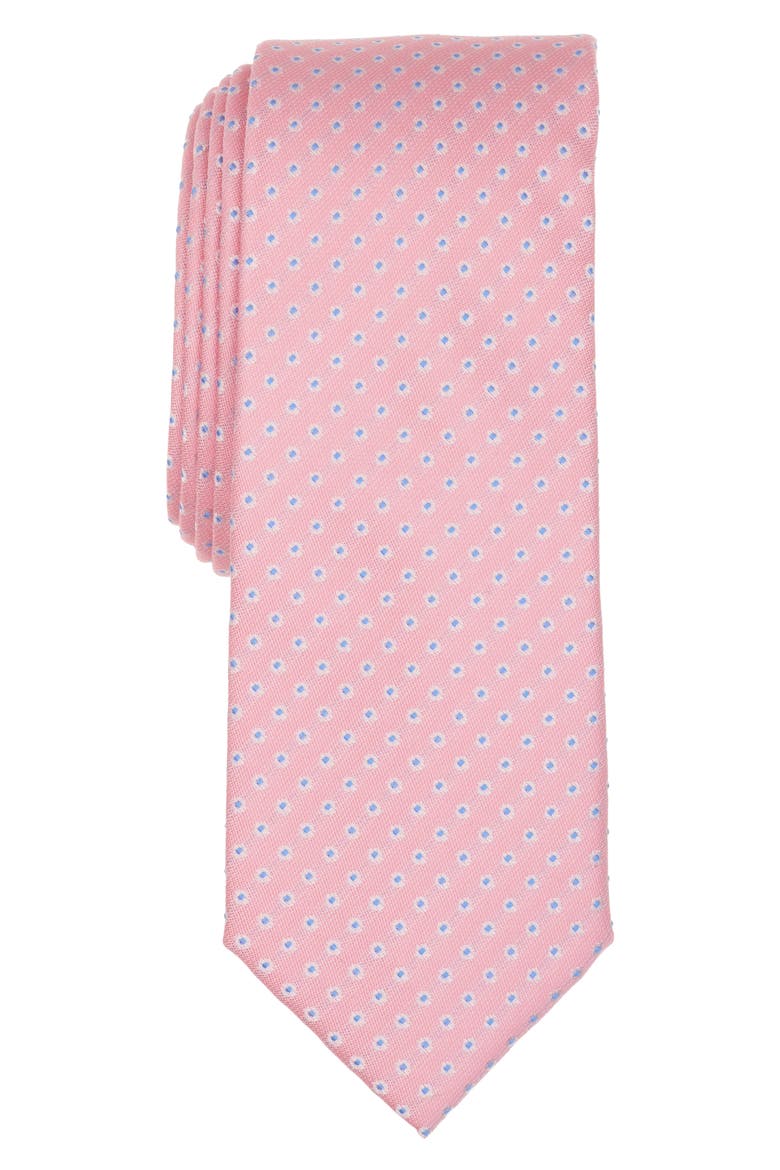 Hepner Dot Tie, Main, color, PINK