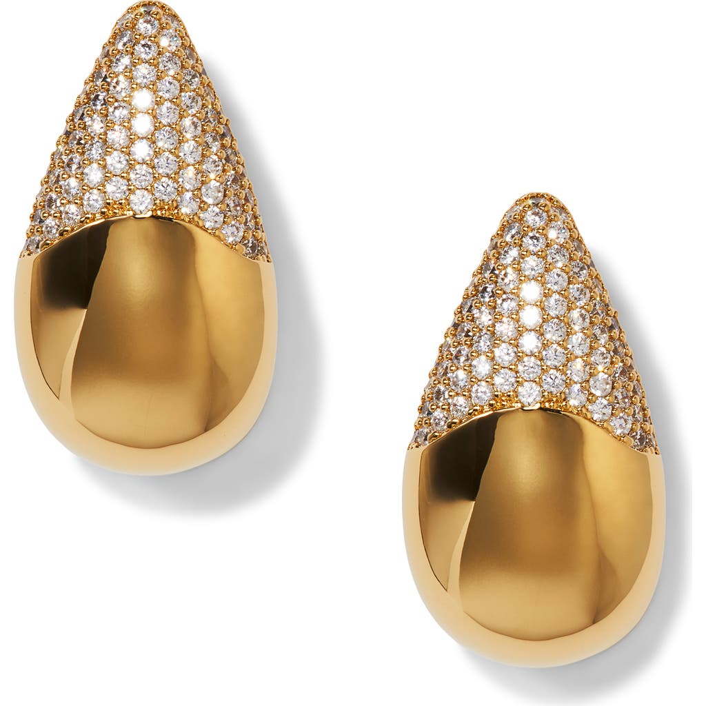 Nadri Alma Pavé Teardrop Earrings in Gold  product