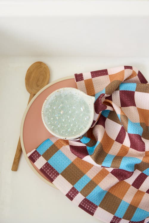 Geometry Kitchen Tea Towel Set In Multi