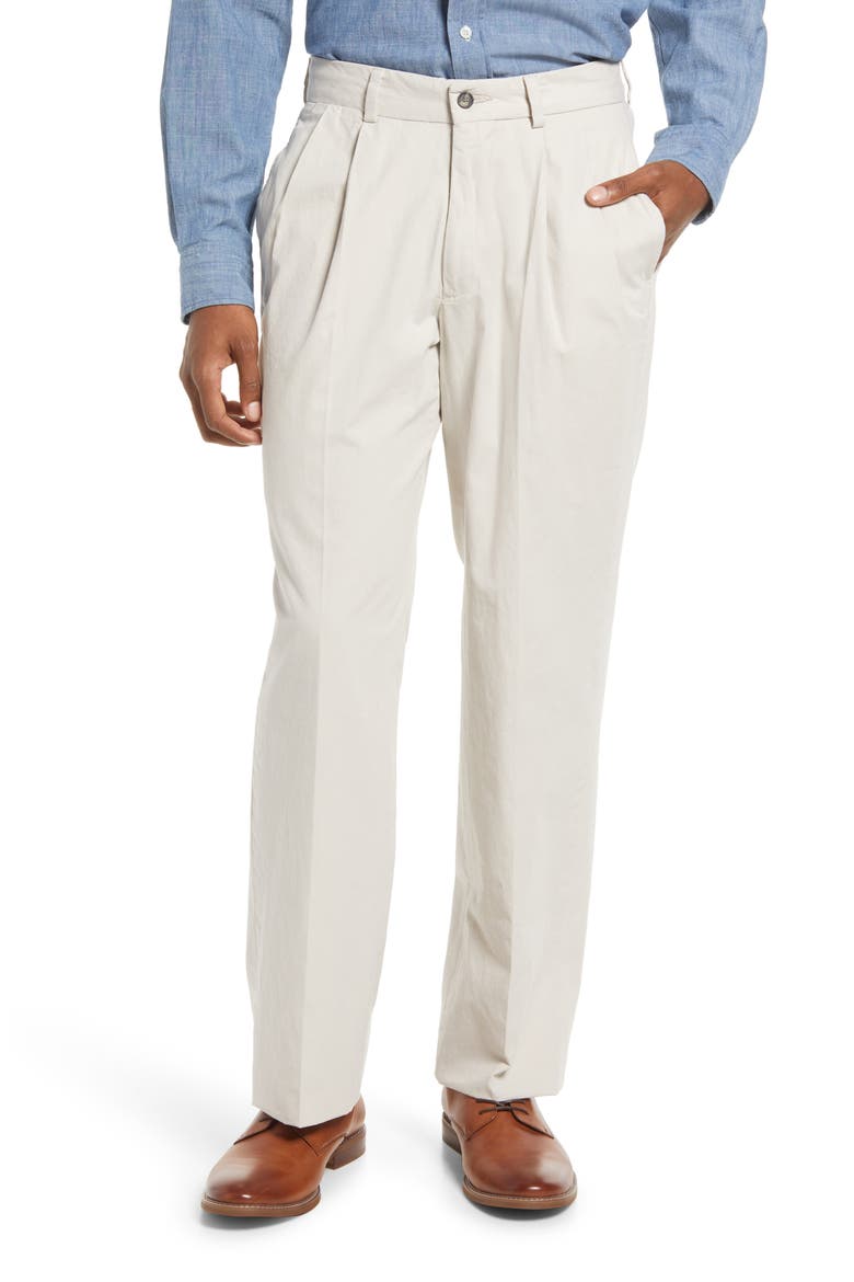 Charleston Washed Poplin Chino Pants, Main, color, STONE