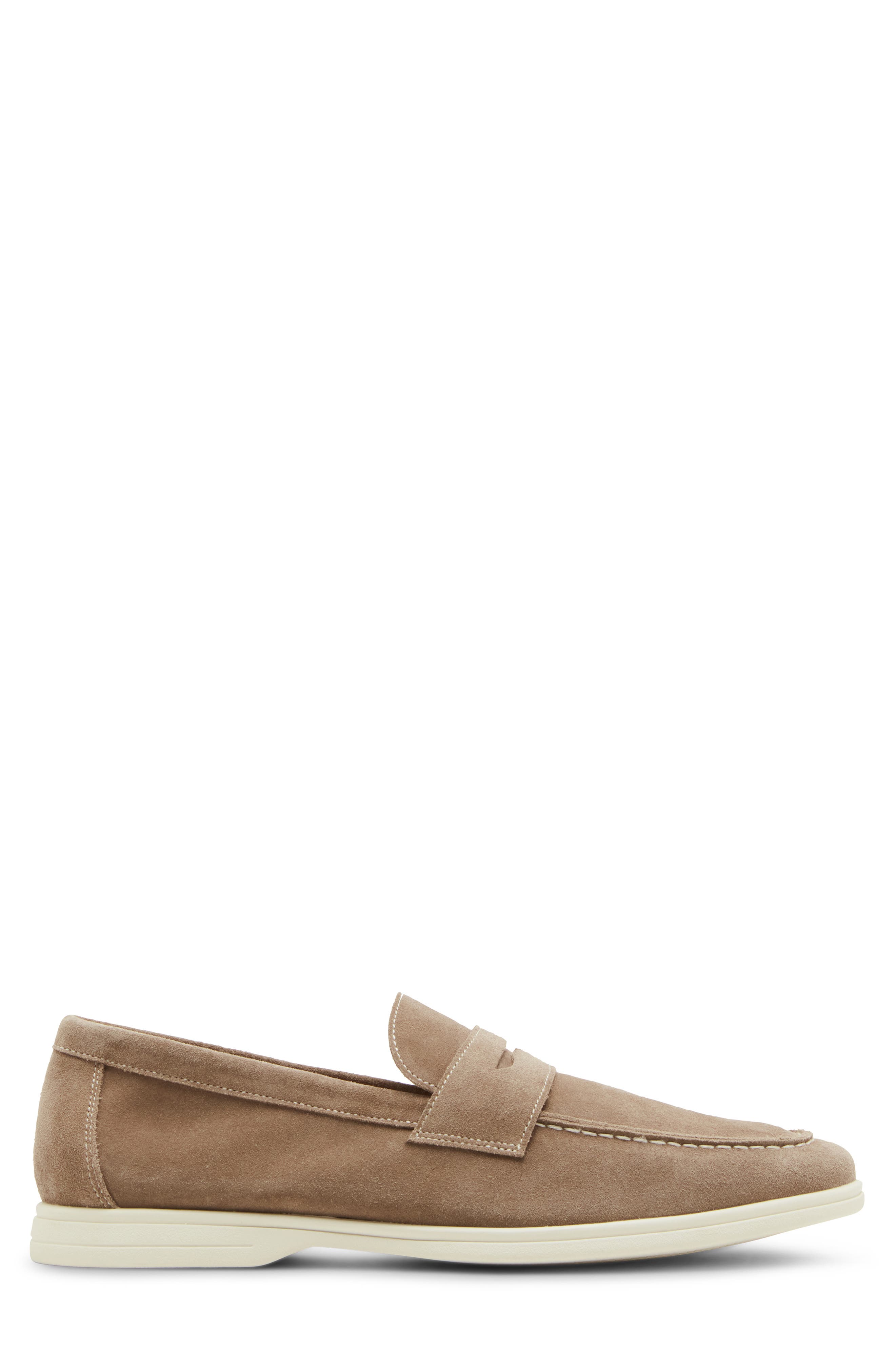 Laguna Penny Loafer, Alternate, color, SAND SUEDE