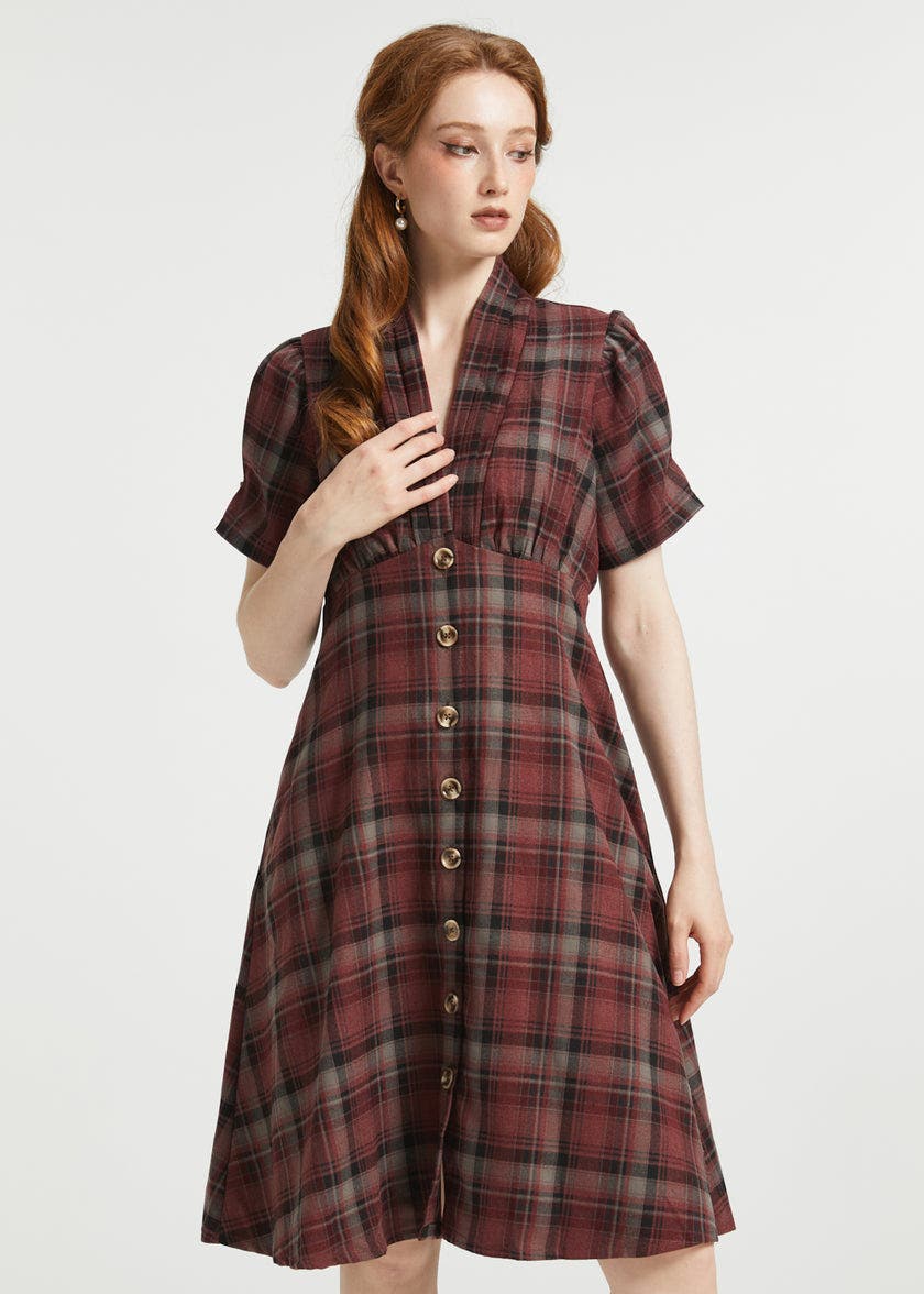 ModCloth Ivy League Charm Fit & Flare Dress (Women) | Nordstrom