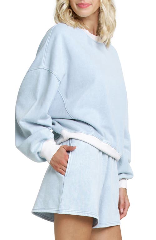 Honeydew No Plans Graphic Sweatshirt In Blue