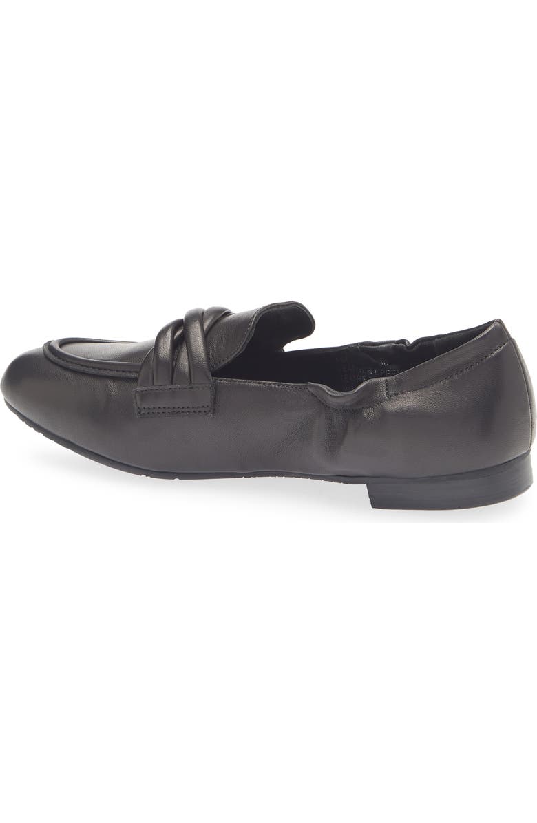 Chocolat Blu Abel Loafer, Alternate, color, Black Leather