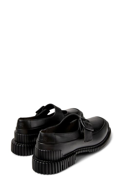 Camper Pix Mary Jane Flat In Black
