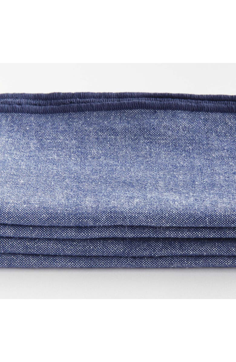 Napa Home & Garden Barclay Butera Miramar Dinner Napkins Set Of 4, Alternate, color, Blue