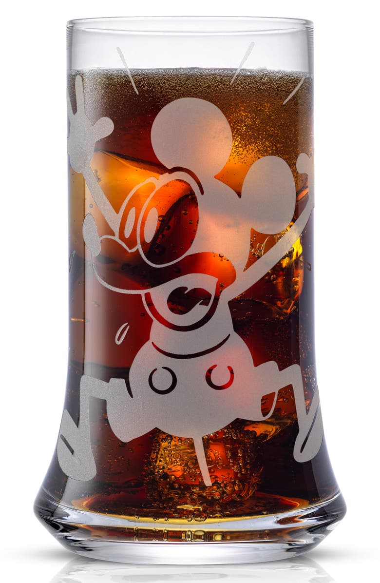 JoyJolt Set of 4 - Mickey Mouse<sup>®</sup> Highball Glass, Alternate, color, 