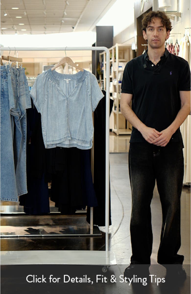 Meadow Indigo Top, sales video thumbnail