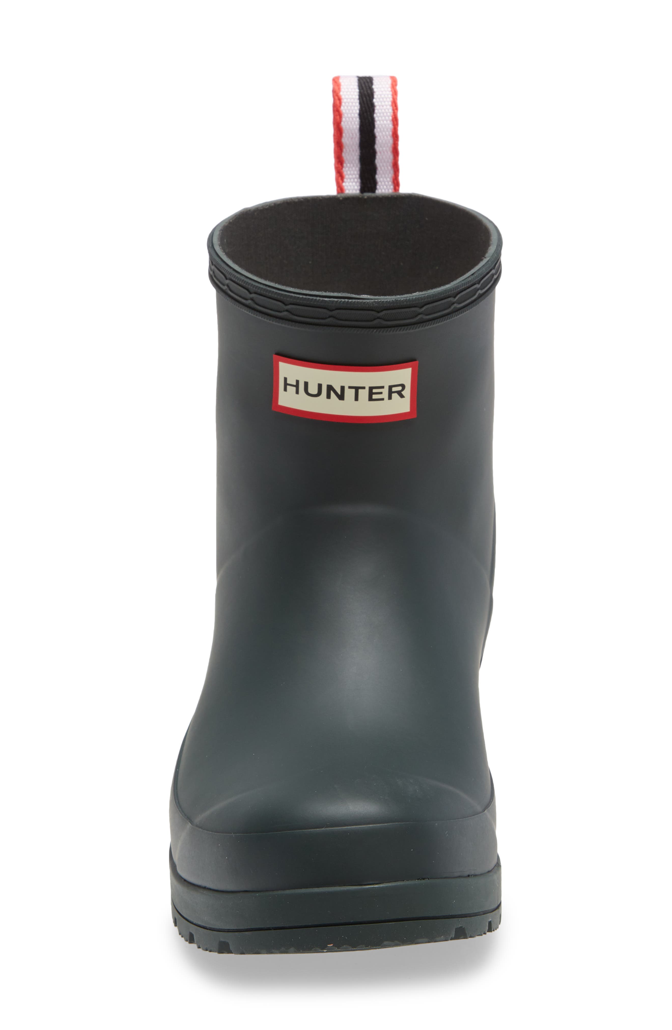 Hunter Original Play Waterproof Rain Bootie, Alternate, color, Arctic Moss