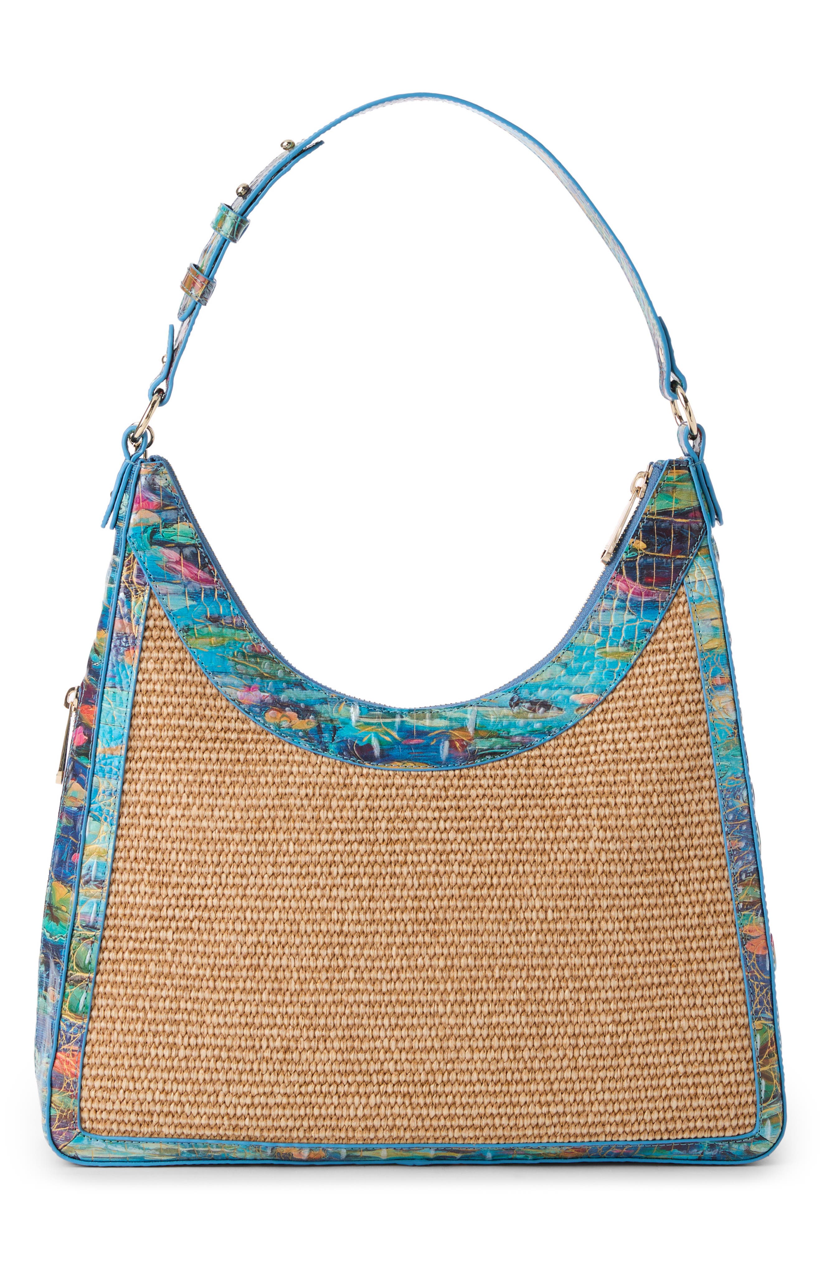 Brahmin Tabitha Shoulder Bag, Alternate, color, Waterlily