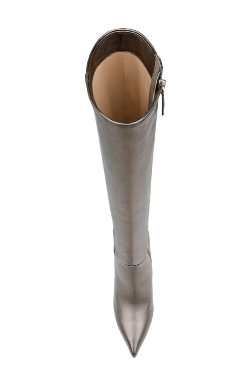 BADGLEY MISCHKA BADGLEY MISCHKA COLLECTION RUNWAY POINTED TOE OVER THE KNEE BOOT 