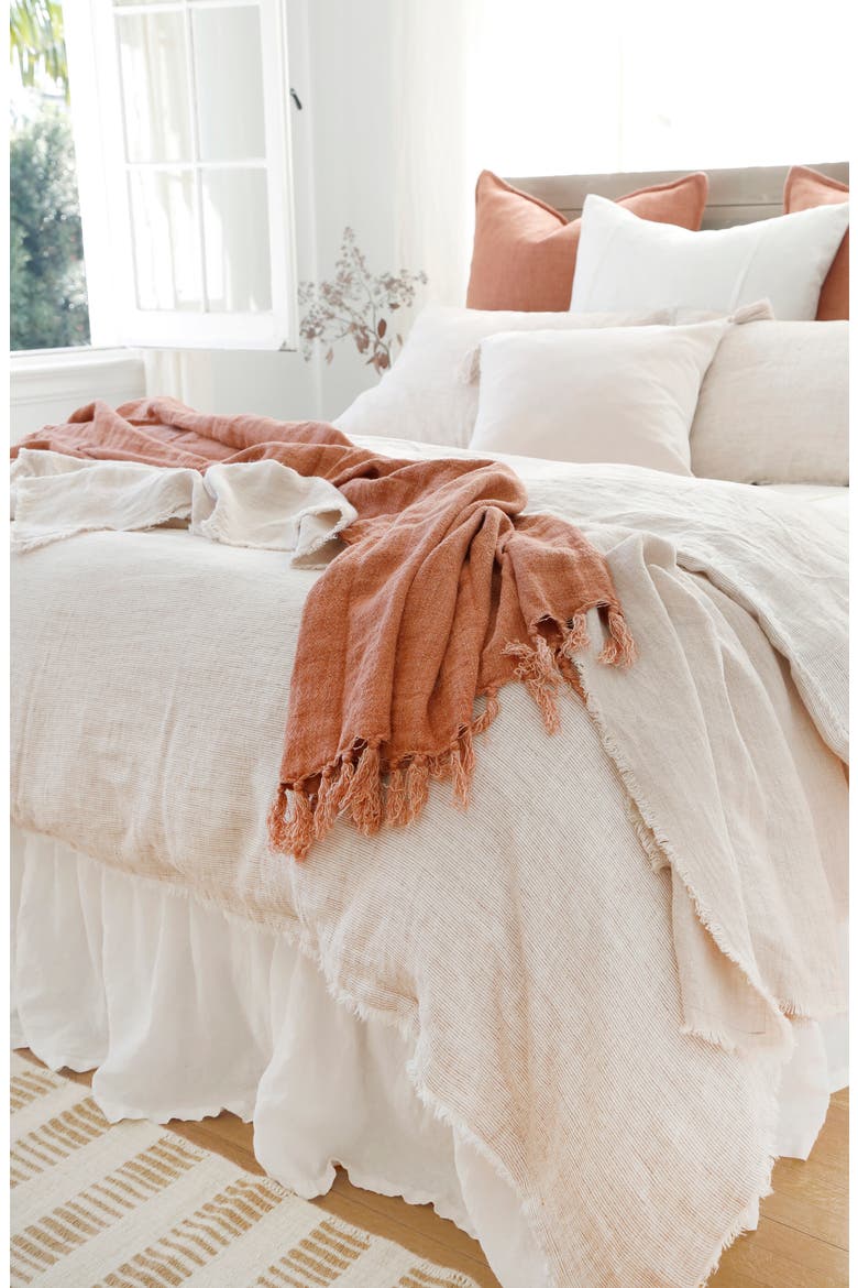 Logan Euro Sham, Alternate, color, TERRA COTTA