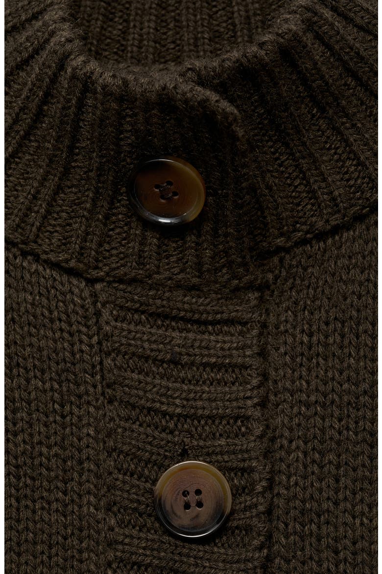 Patch Pocket Cardigan, Alternate, color, GREEN
