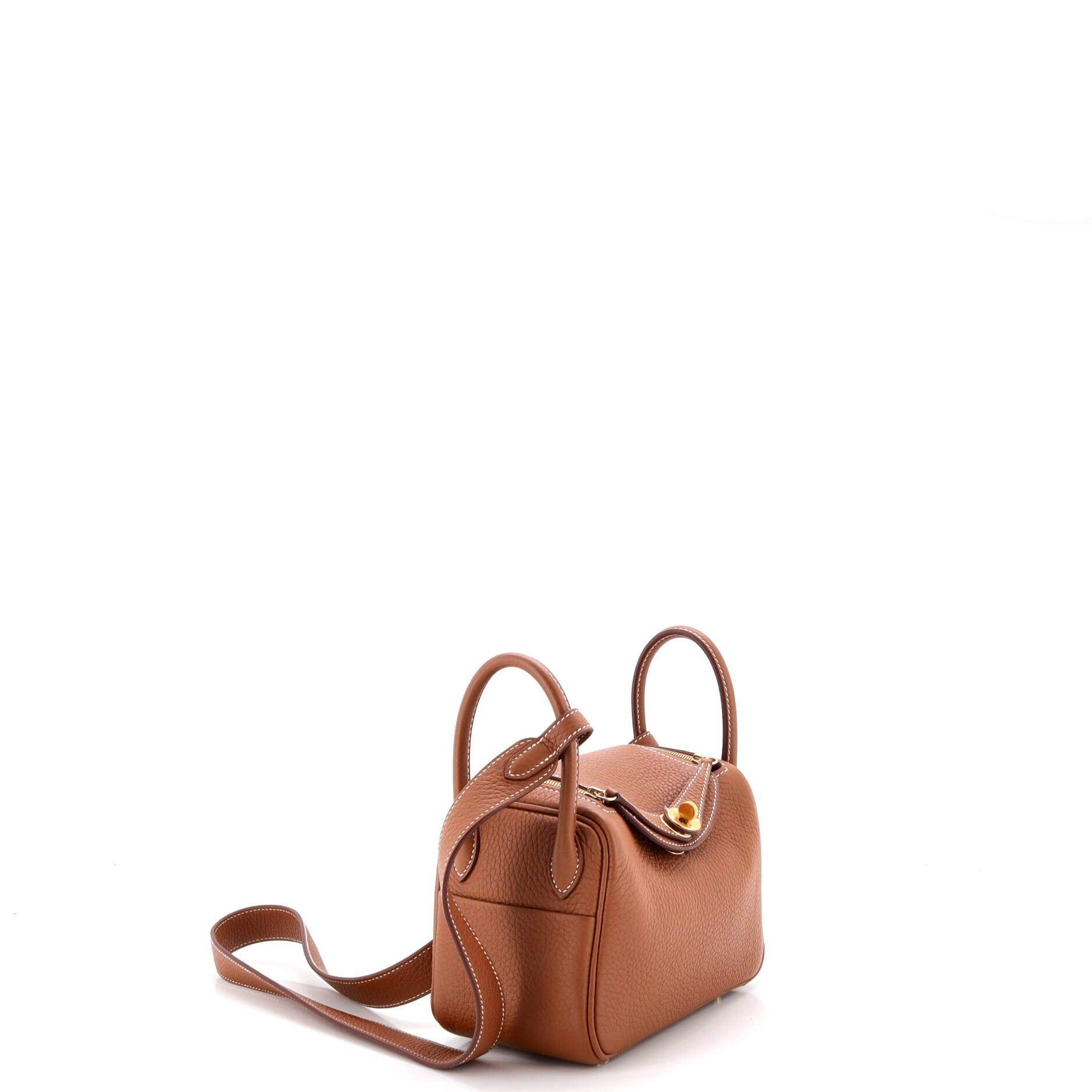 Lindy Bag Clemence Mini, Alternate, color, Metallic Gold