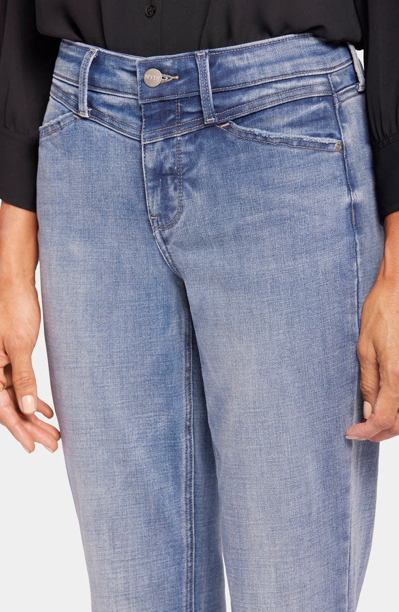 NYDJ Margot Front Yoke Girlfriend Jeans, Alternate, color, 