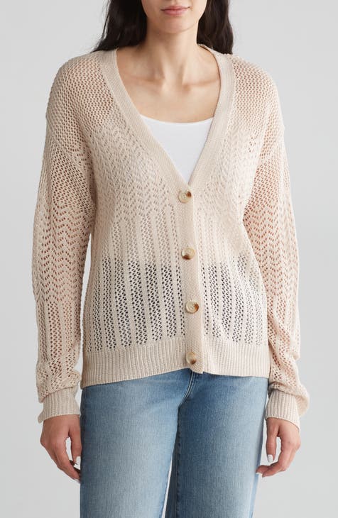 Samoa Pointelle Cardigan