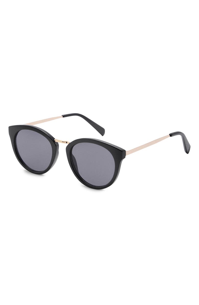 MANGO Oversize Cateye Sunglasses, Alternate, color, 
