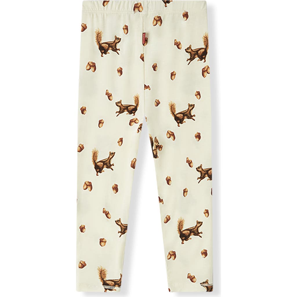 Milkbarn Luxe Stretch Legging In Brown