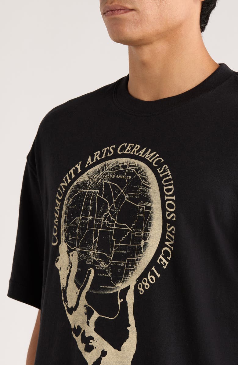 HONOR THE GIFT Honor Ceramic Studio Graphic Tee, Alternate, color, Black