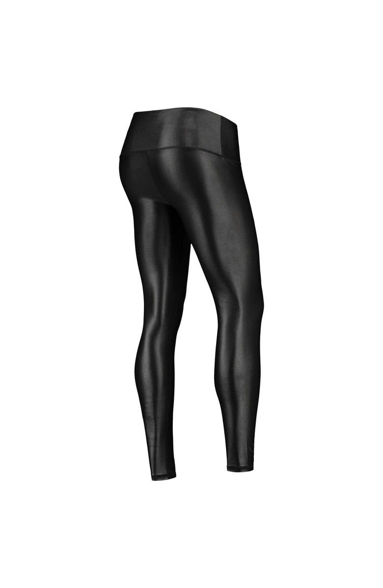 ZOOZATZ Women's ZooZatz Black Kentucky Wildcats Shine Liquid Leggings, Alternate, color, 
