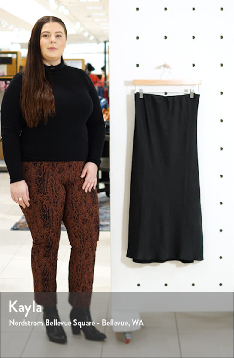 Lyndon Bias Cut Midi Skirt, sales video thumbnail