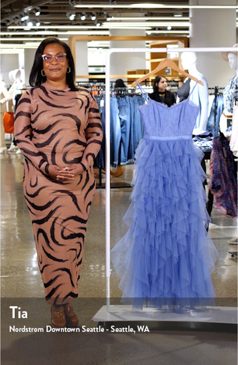 Corset Lace & Tulle Gown, sales video thumbnail