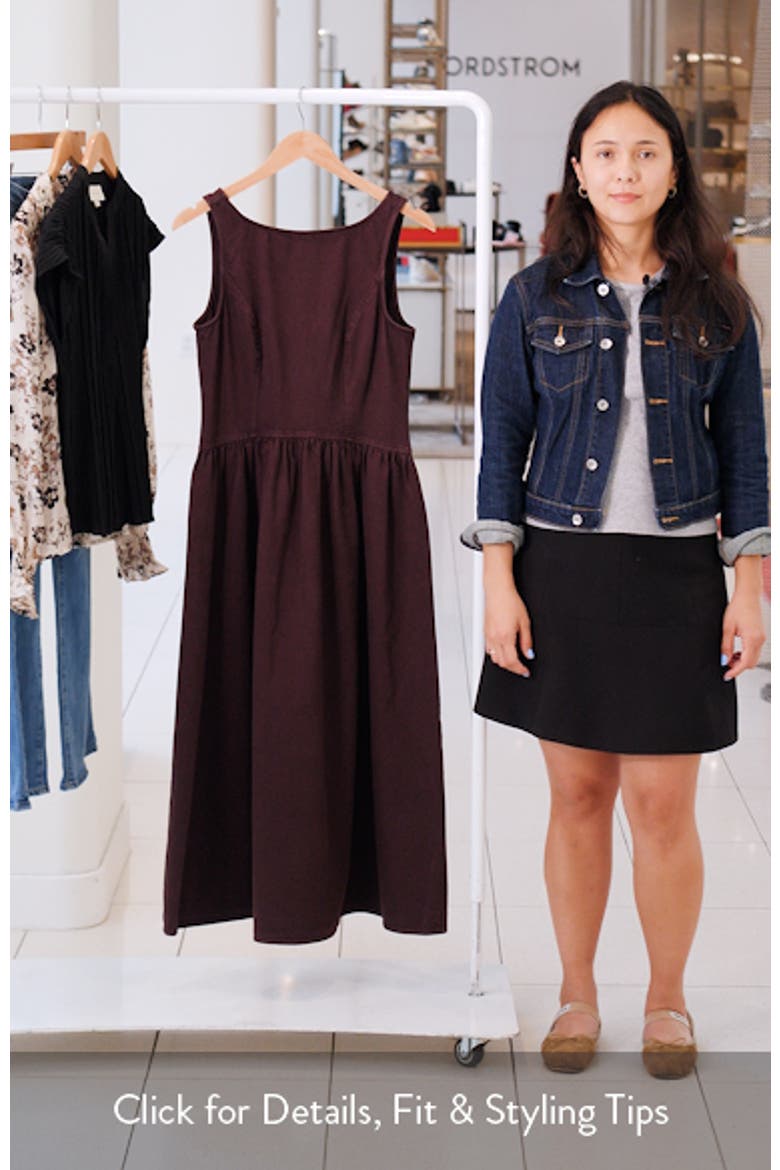Amelia Denim Midi Dress video