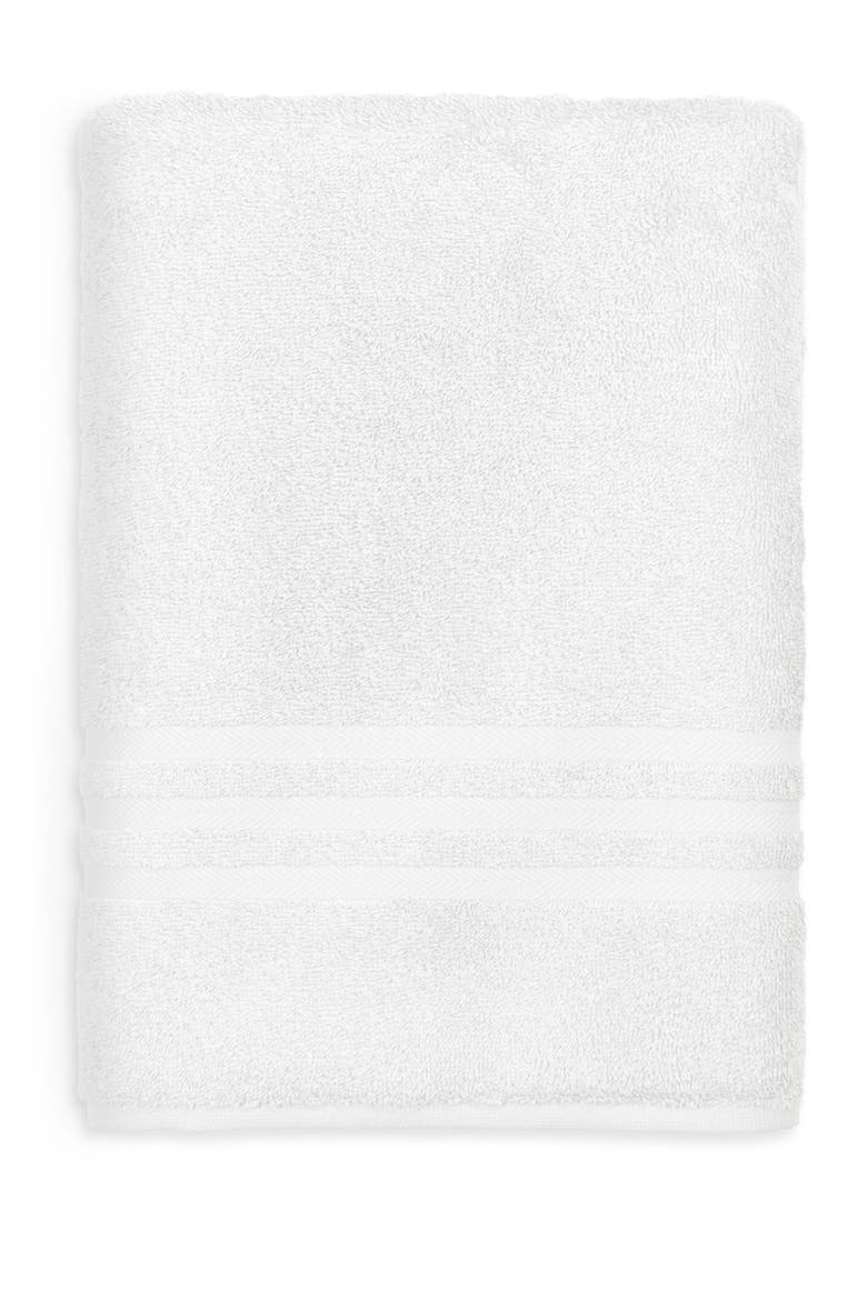 Denzi Bath Sheet - White, Main, color, WHITE