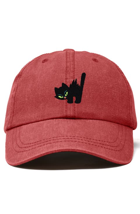 Blink Black Cat Dad Cap