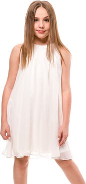 Un Deux Trois Chiffon Shift Dress