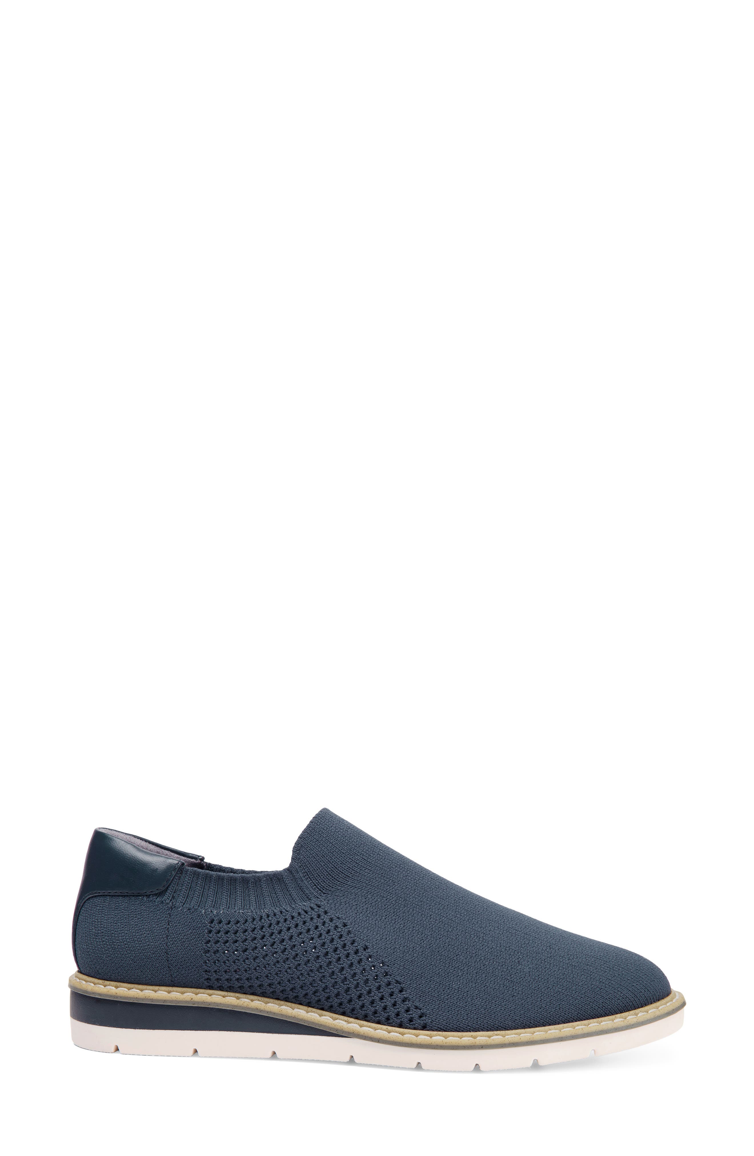 Andie Slip-On Wedge Sneaker, Alternate, color, NAVY