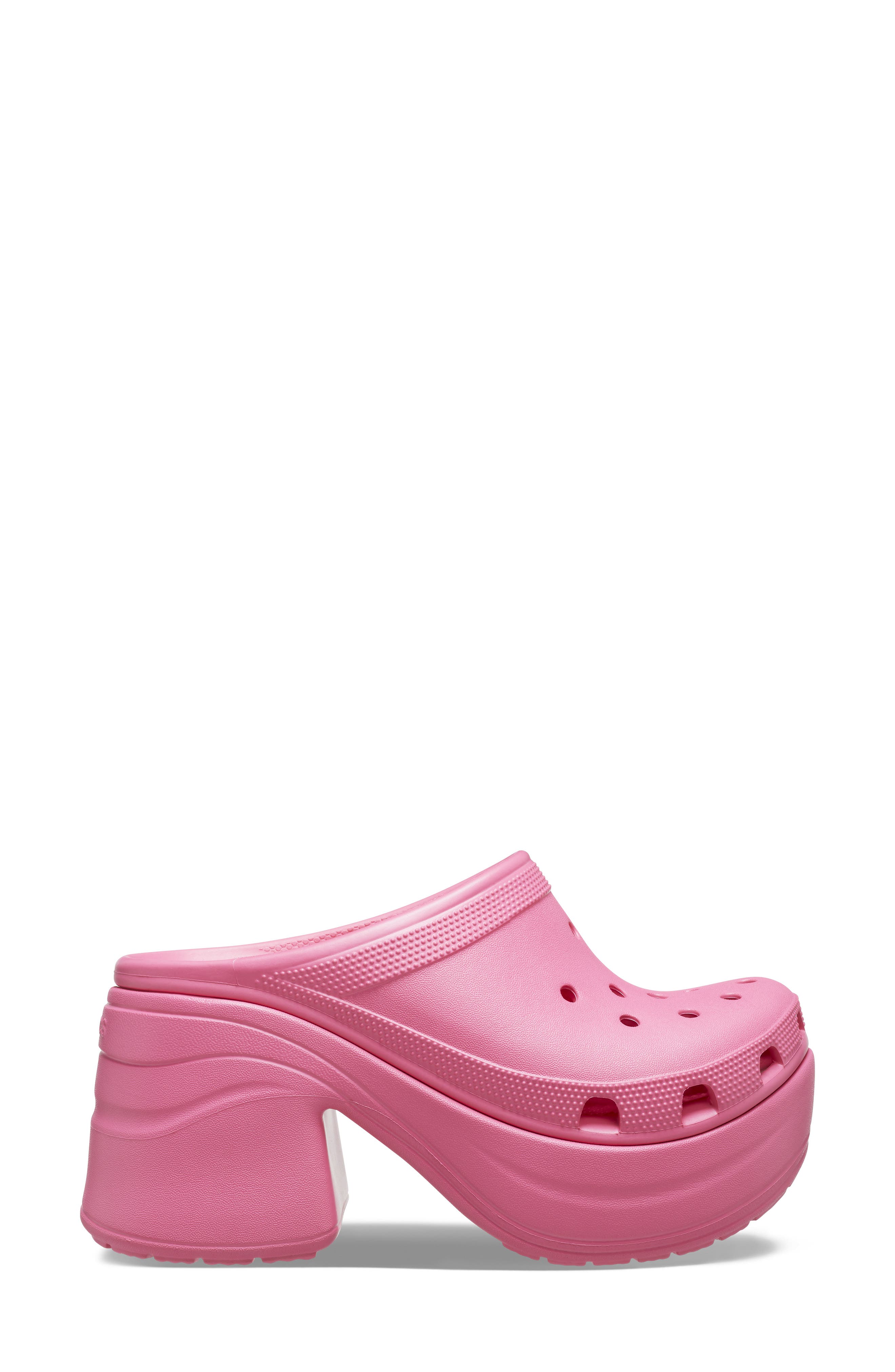 Siren Platform Clog, Alternate, color, HYPER PINK