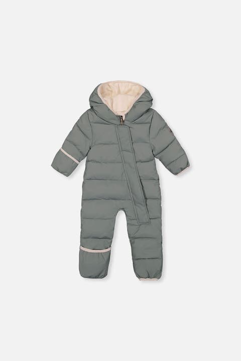 Waterproof Hooded One Piece Snowsuit