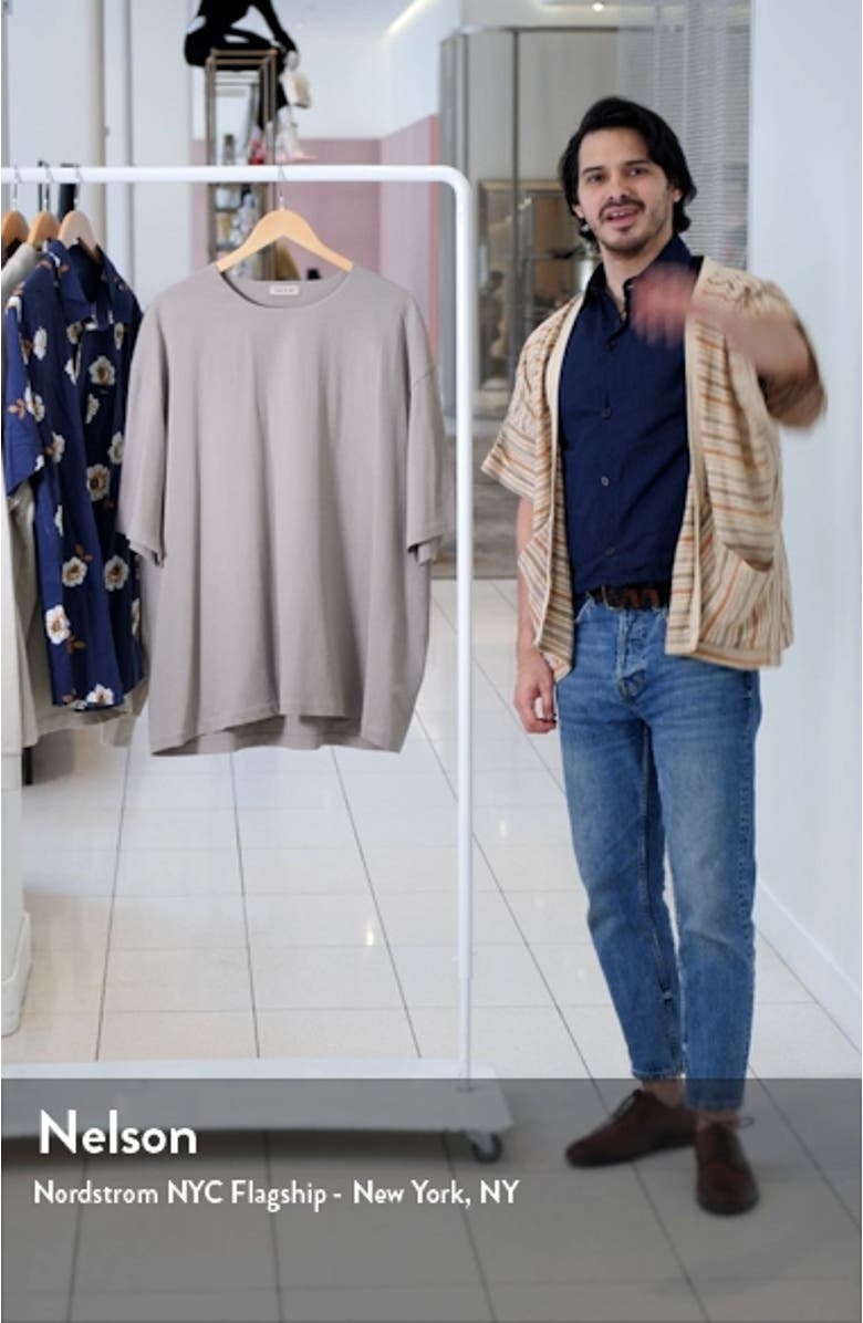 Eternal Double Layer Wool Blend Crepe T-Shirt, sales video thumbnail