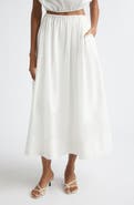 Toccin Imogen Linen & Cotton Skirt