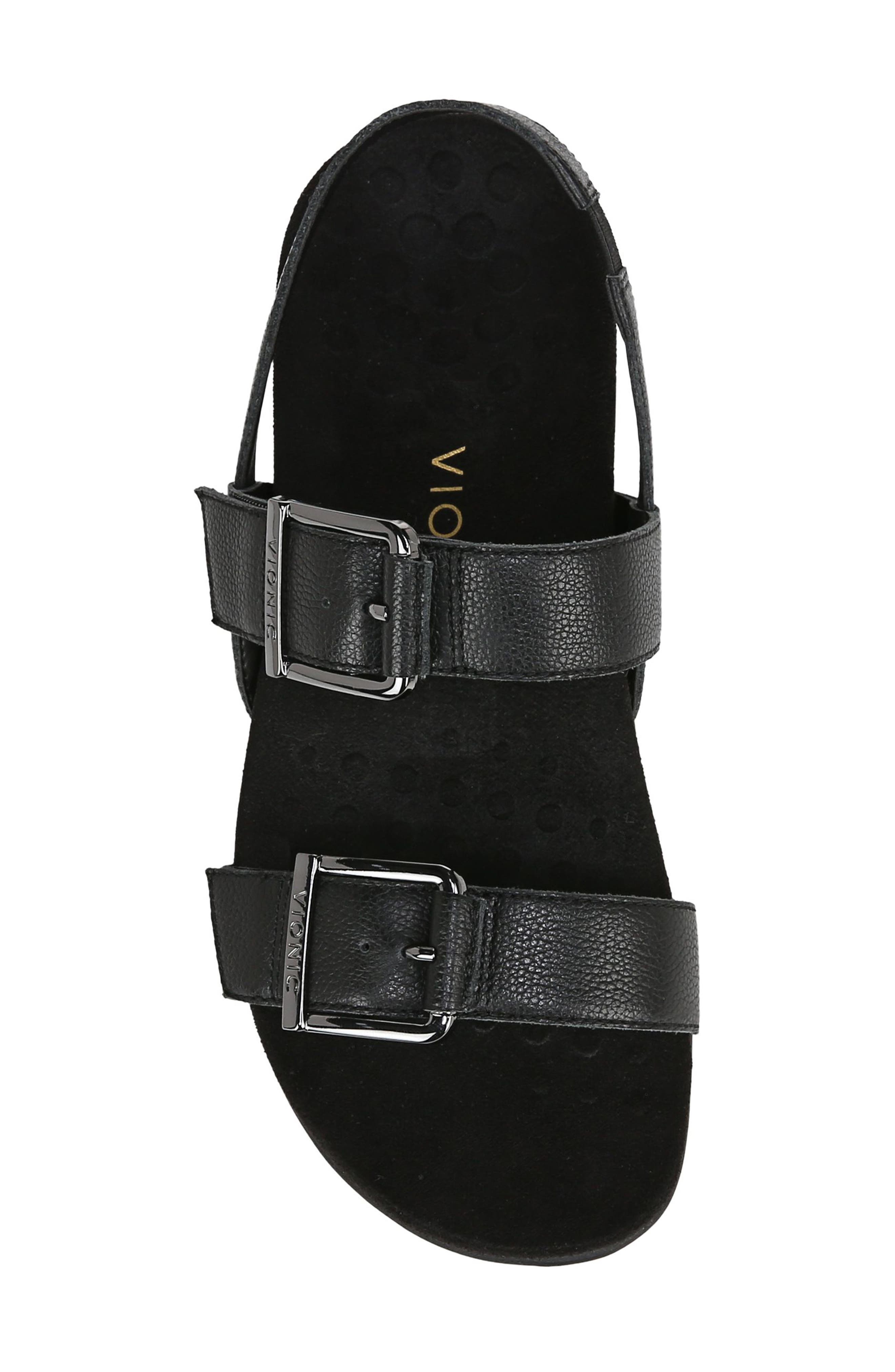 Vionic Reese Slingback Sandal, Alternate, color, Black