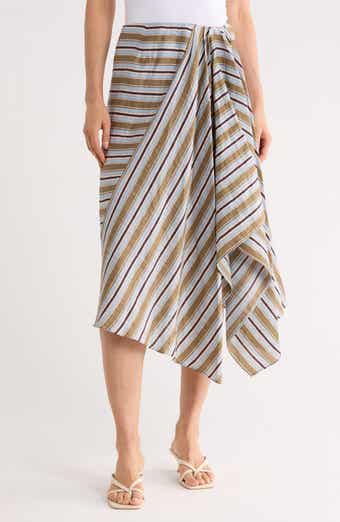 A.L.C. Lota Linen Blend Skirt