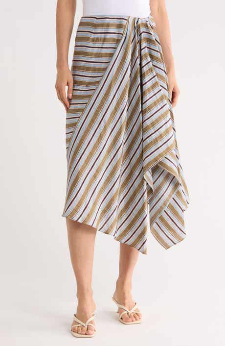 A.L.C. Lota Linen Blend Skirt