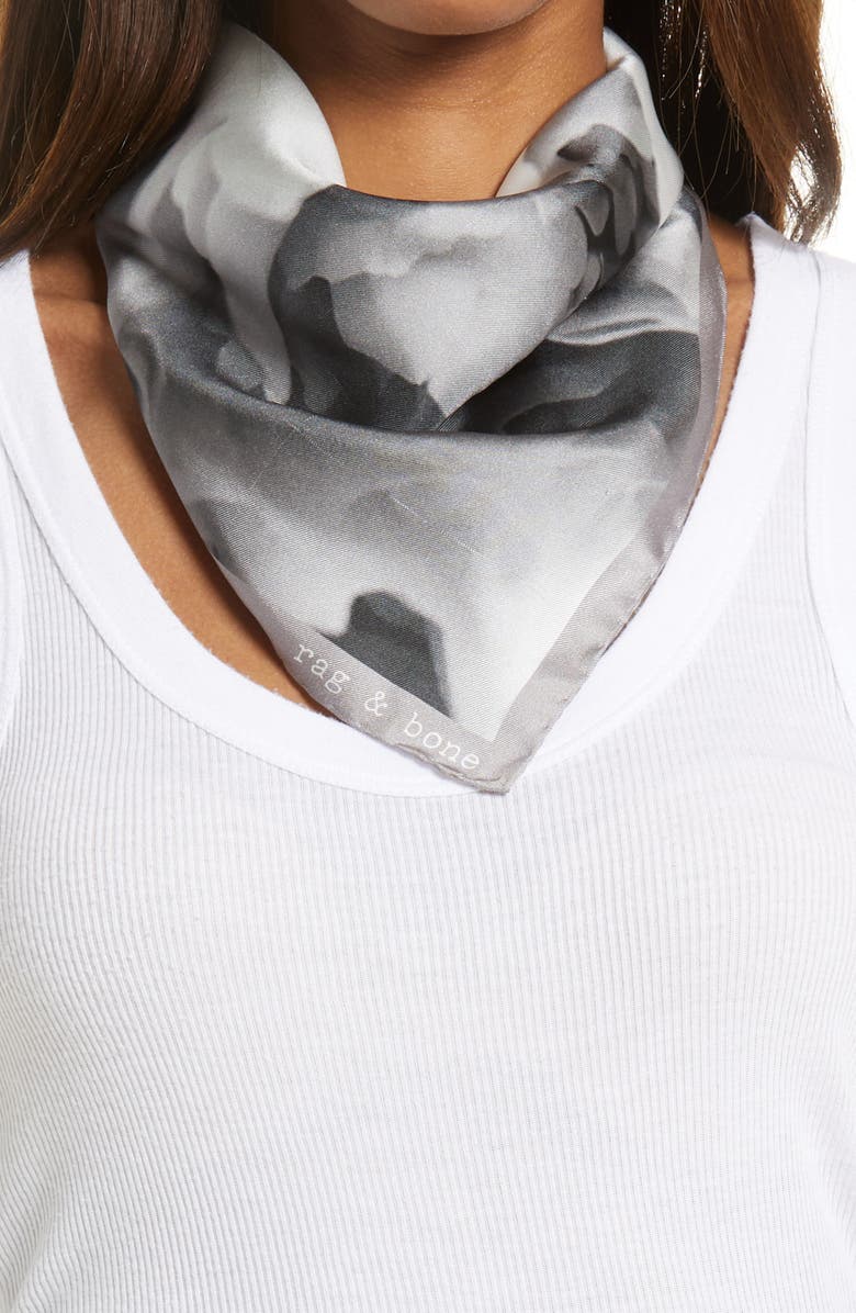 rag & bone Archive Print Bandana, Main, color, 