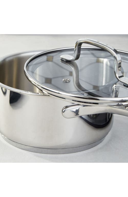 Berghoff Dina Helix 7-piece Cookware Set In Silver