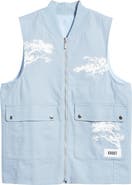 KROST Wilderness Cotton Canvas Graphic Zip-Up Vest